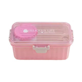 Delicious Life 3 Compartments Leak Proof Lunch Box (7093)