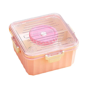 Delicious Life Leak Proof 3 Compartments Lunch Box (7094)