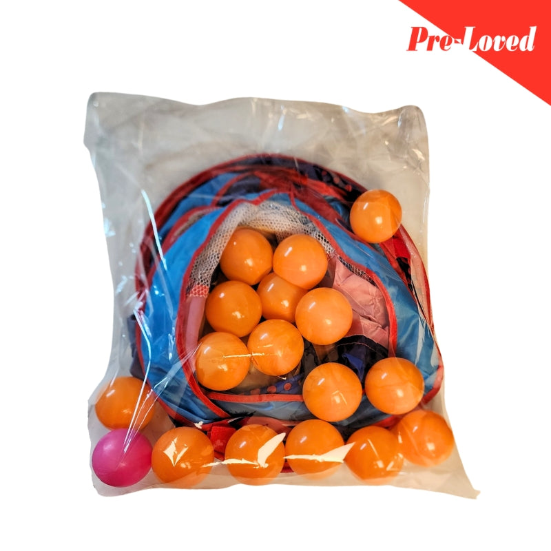 Foldable Basketball With Multiple Balls Toy Set Premium Pre-loved