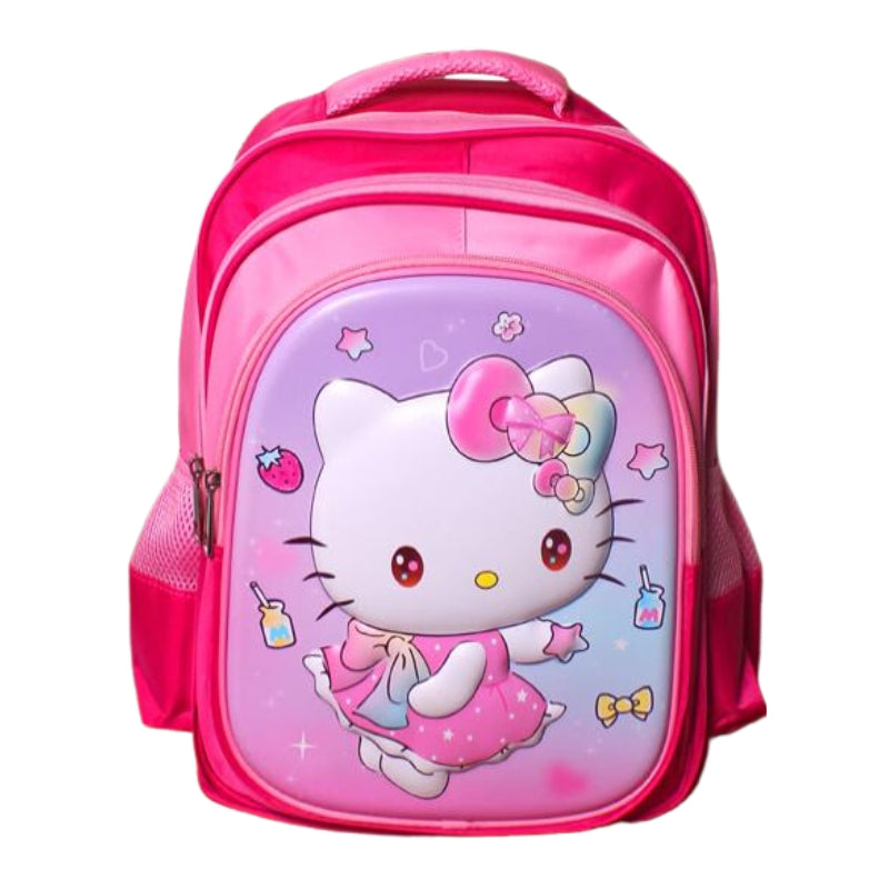 3D 16 Inches School Bag For Girls