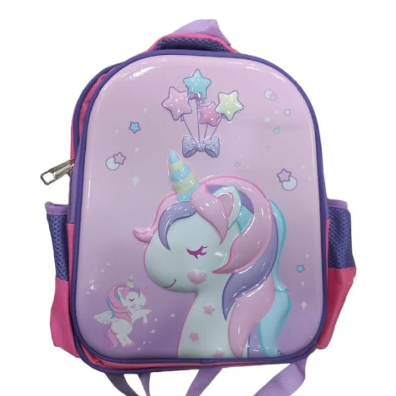 3D 13 Inches School Bag For Girls