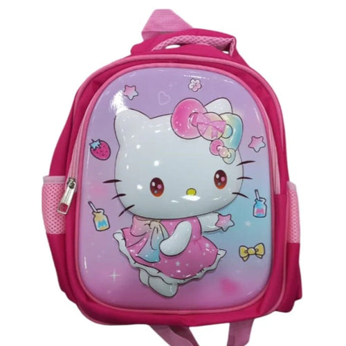 3D 13 Inches School Bag For Girls