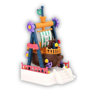 DIY Amusement Park Pirate Ship Toy For Kids