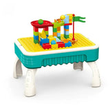 3 In 1 Multifuntional Building Blocks Table For Kids