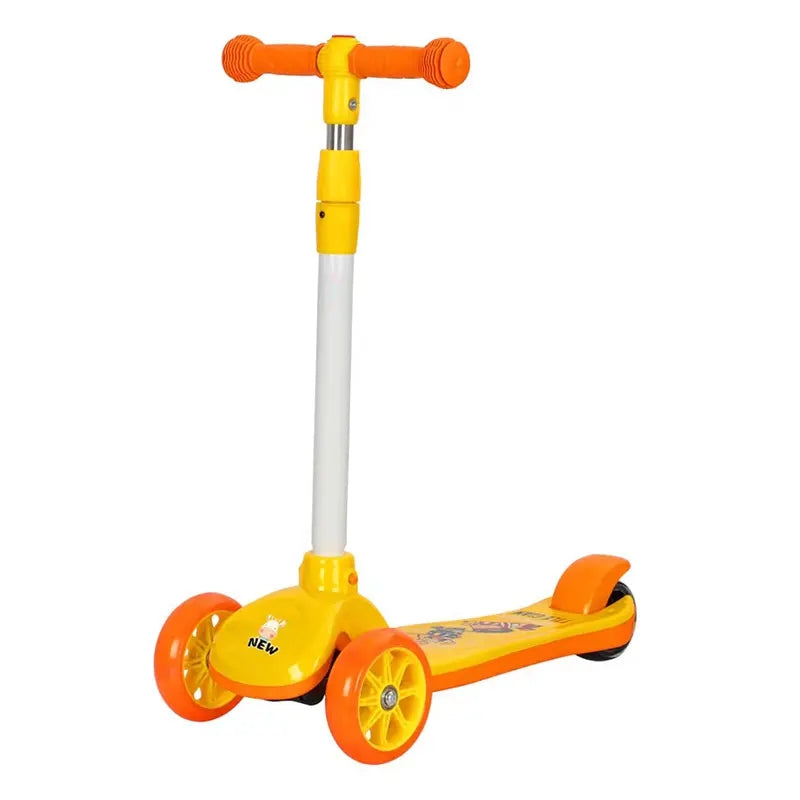 Foldable Scooty With LED Light Wheels For Kids