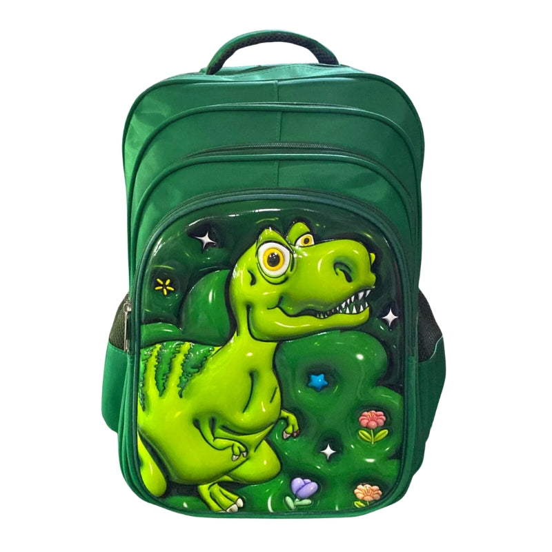 3D 16 Inches Trolley School Bag For Boys