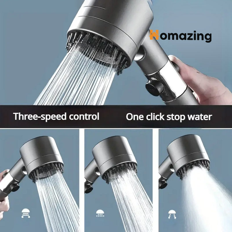 3 in 1 Shower Head Massage Brush