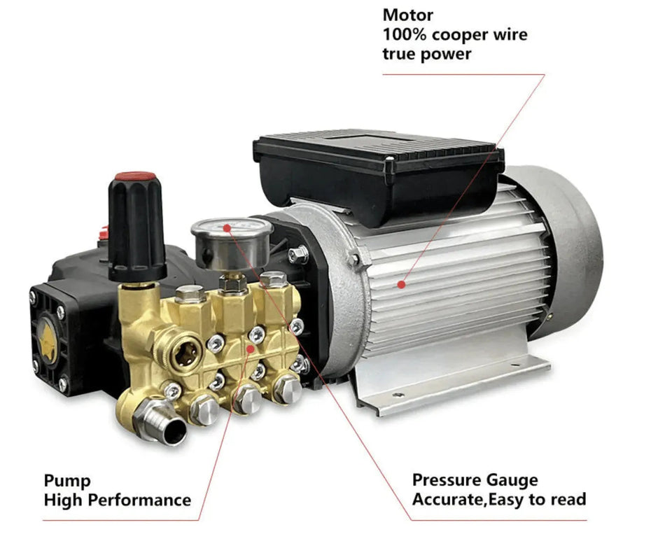 5.5KW High-Pressure Power Washer- Best Karcher Pressure Washer for Car Cleaning & Power Washing