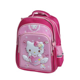 3D Hello Kitty 16 Inch School Bag & Pink Transparent Water Bottle (GB-2021) (Deal)