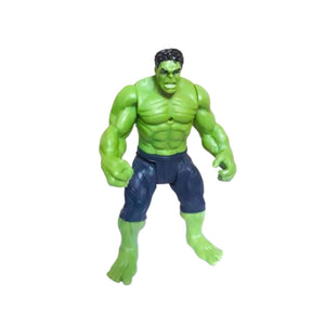 Avengers Action Figures With Light Toy Set For Kids - 4 Pcs