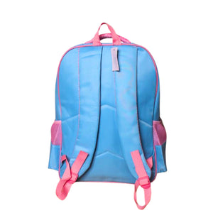 3D 16 Inches Trolley School Bag For Girls