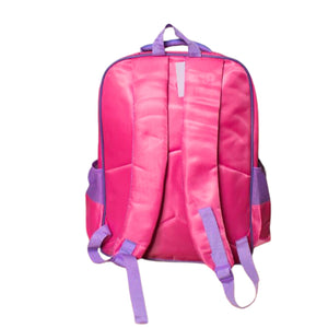 3D 16 Inches Trolley School Bag For Girls