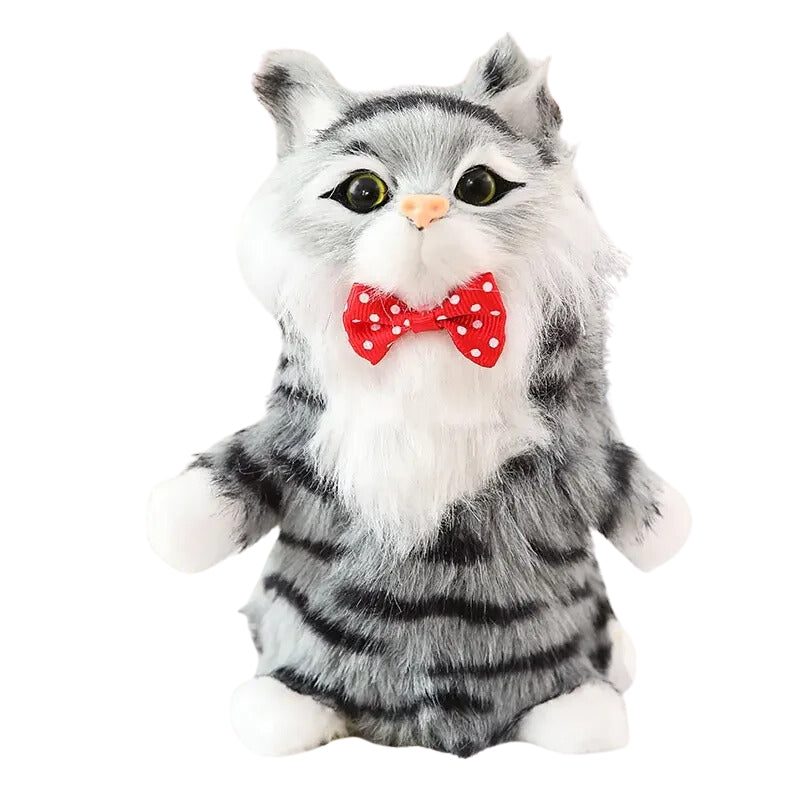 Cute Singing Kitten Plush Toy For Kids - 18cm