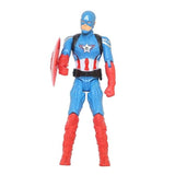 Avengers Action Figures With Light Toy Set For Kids - 4 Pcs