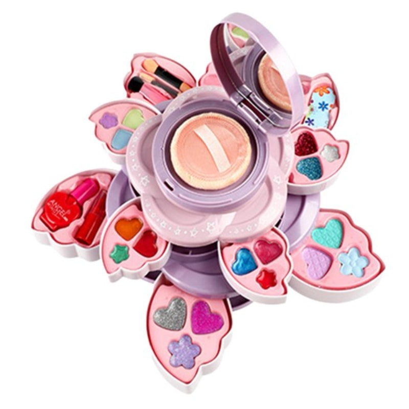 Flower Shape Princess Makeup Set For Kids