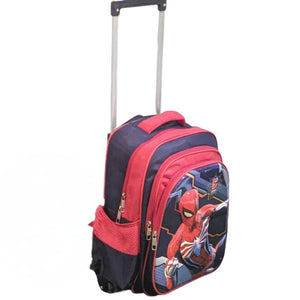 3D 16 Inches Trolley School Bag For Boys