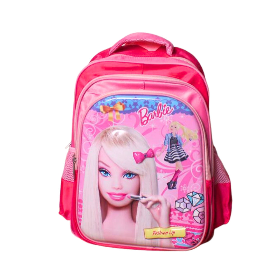 3D 16 Inches Trolley School Bag For Girls