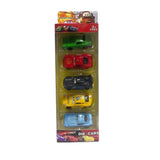 Diecast Toy Car Set For Kids - 5 Pcs