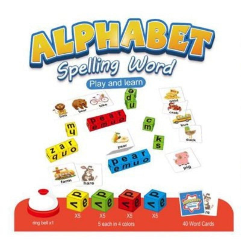 Play & Learn Alphabet Spelling Word Puzzle Toy For Kids