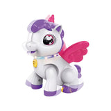 Battery Operated Dreamy Unicorn Toy With Light & Music For Kids