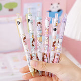 1 Pcs Cute Scenario Cartoon Design Gel-Pen (Random Design)