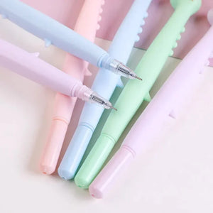 1 Pcs Cute Dino Head Design Gel-Pen