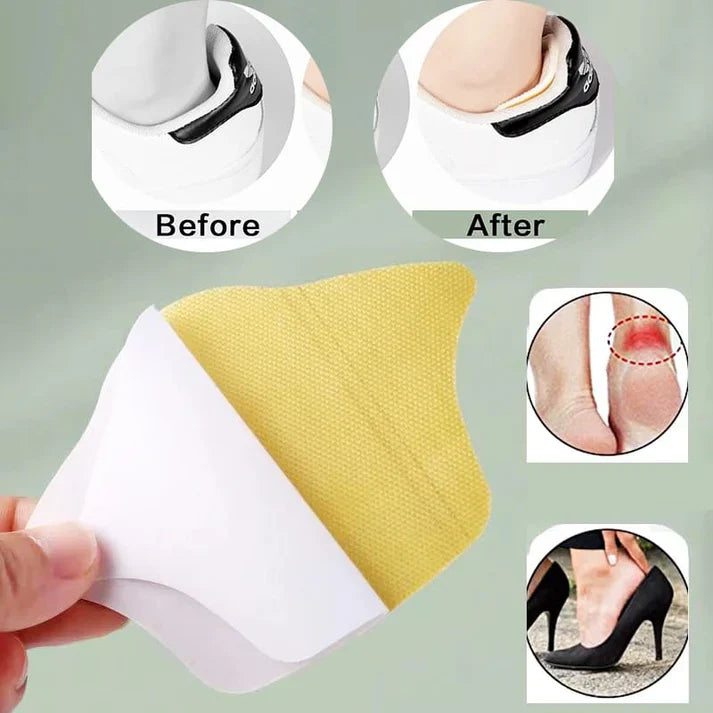 1Pairs Heel Insoles Patch Pain Relief Anti-wear Cushion Pads.