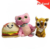 Burger/Unicorn/Cat Extra Soft Plush Toy Pack of 3 Premium Pre-loved