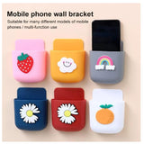 Cute Wall Mounted Multi-Functional U Shaped Mobile Holder