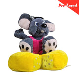 Cute  Stuffed Mouse Plush Toy 22cm Premium Pre-loved For Kids