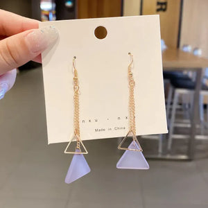 Fashionable Geometric Dangle Earrings