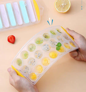 21 Grids Round Ice Cube Tray