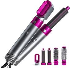 5 In 1 Hair Dryer Hot Air Brush Hair Volumizer Straightener And Curler