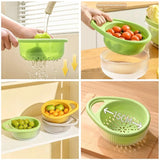 Colander Double Layer Drain Basket