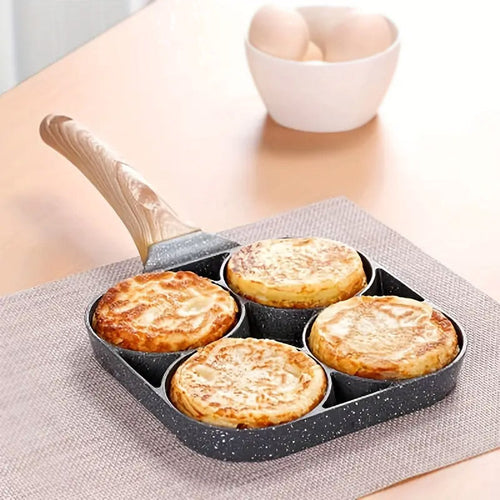 4 Mould Frying Pan Non-Stick