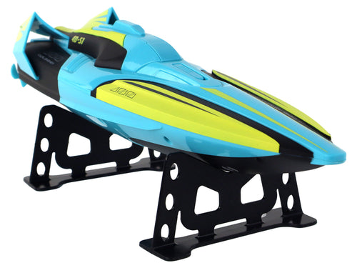 Remote Control Boat With Colorful Led Light Toy For Kids