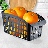 Black Fridge Storage Basket -Multi Purpose