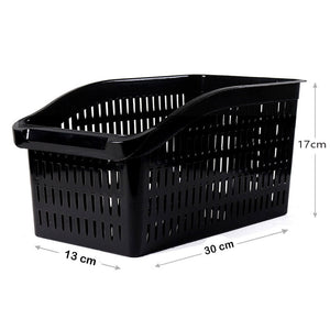 Black Fridge Storage Basket -Multi Purpose