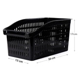 Black Fridge Storage Basket -Multi Purpose