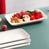 Grey Ceramic Serving Platter Pack Of 4Pcs