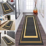 2Pcs Set Kitchen Floor Mat Non Slip-D