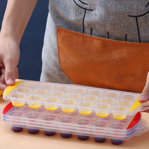 21 Grids Round Ice Cube Tray