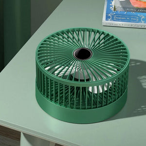 Foldable Telescopic Table Fan - Rechargeable