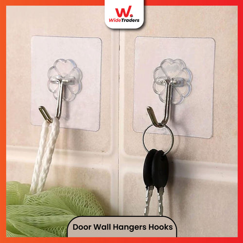 10Pcs Wall Adhesive Hooks