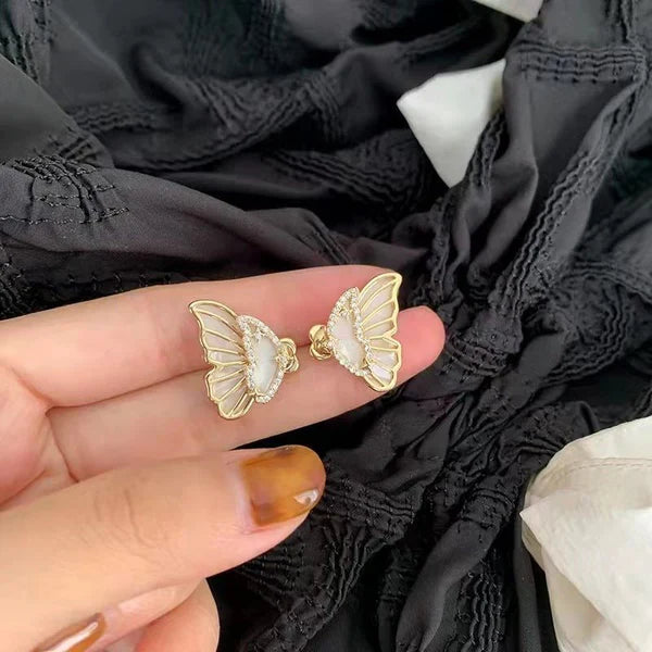 Coastal Butterfly Stud Earrings