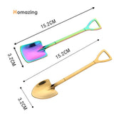 Creative Fruit Spoon Shovel Shaped Pack Of 2