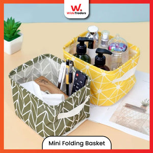 Foldable Storage Organizing Basket.