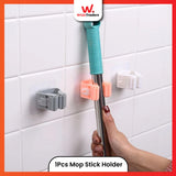 1 Pcs Self Adhensive Wall Mounted Wiper/Mops Holder